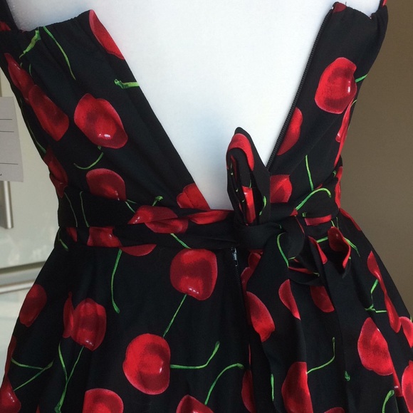 Ixia ModCloth Traveling Cupcake Dress Cherries - Picture 8 of 9